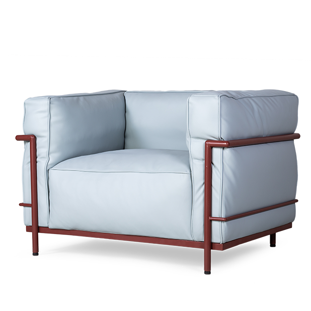 Кресло Le Corbusier LC3 blue Светло-голубой Кресло Le Corbusier LC3 blue Светло-голубой в Липецке | Loft Concept