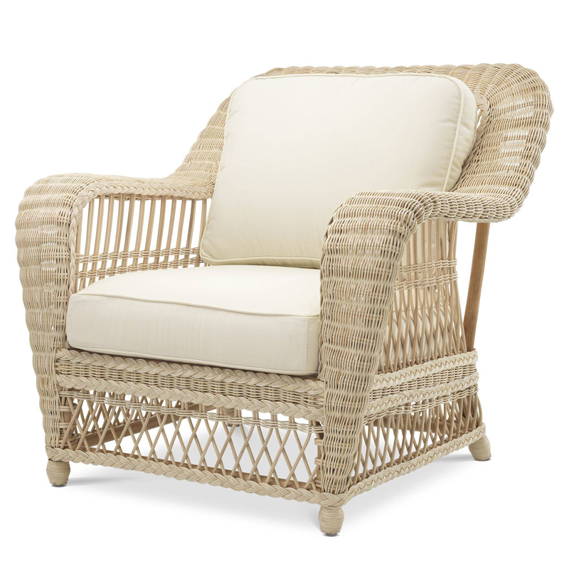 Кресло Eichholtz Chair Barbados Бежевый Кремовый Кресло Eichholtz Chair Barbados Бежевый Кремовый в Липецке | Loft Concept