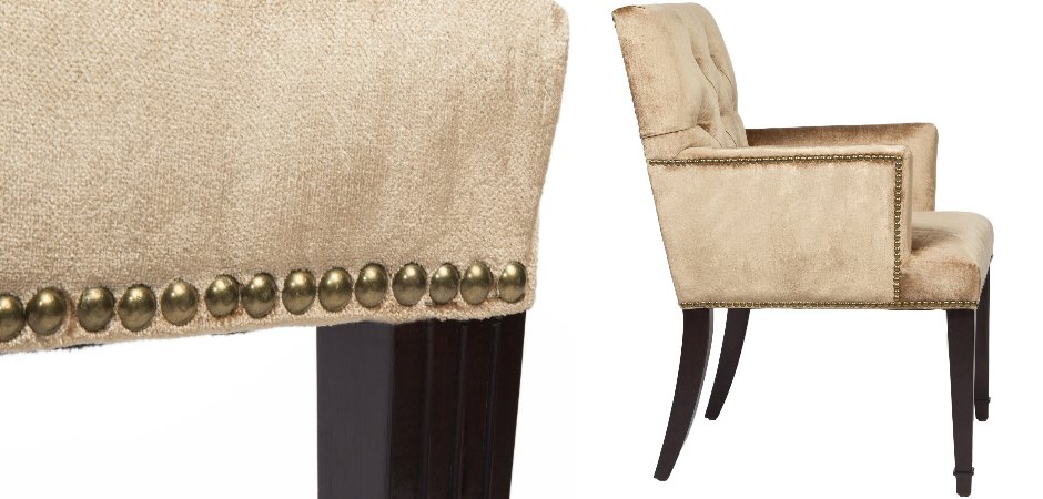 Стул с подлокотниками Parisian Chic Beige Стул с подлокотниками Parisian Chic Beige - Loft-Concept в Липецке