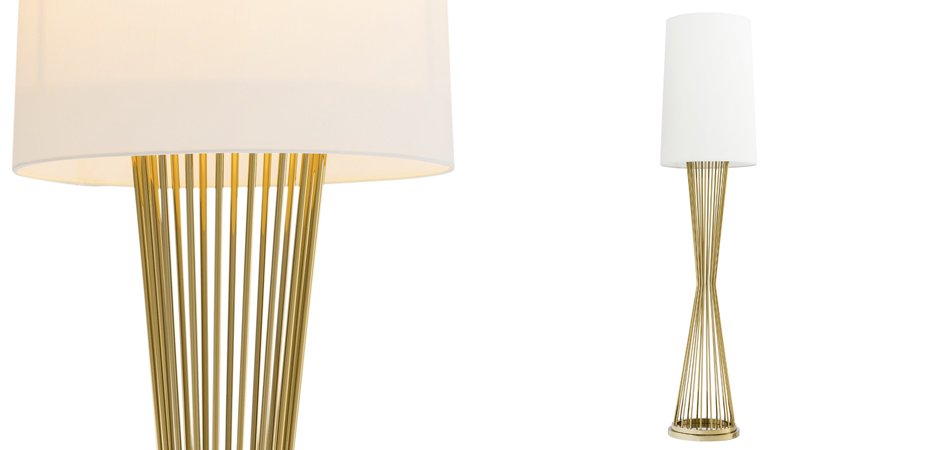 Торшер Eichholtz Floor Lamp Holmes Торшер Eichholtz Floor Lamp Holmes - Loft-Concept в Липецке