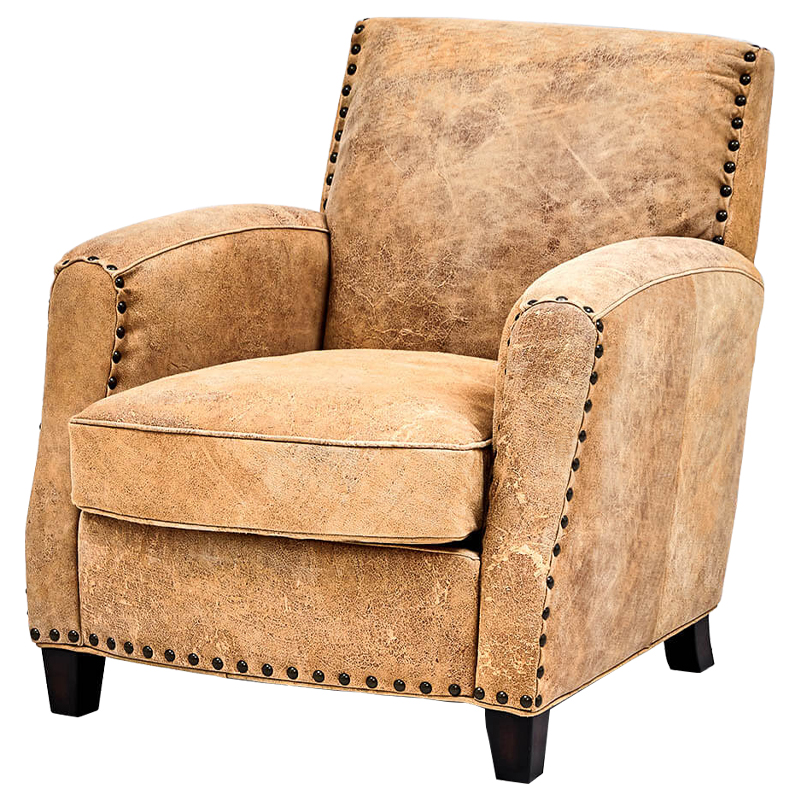 Кресло Fidel Chair Карамель Коричневый Кресло Fidel Chair Карамель Коричневый в Липецке | Loft Concept