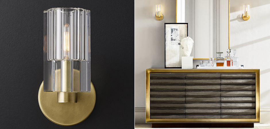 Бра Restoration Hardware Arcachon Single Sconce Бра Restoration Hardware Arcachon Single Sconce - Loft-Concept в Липецке