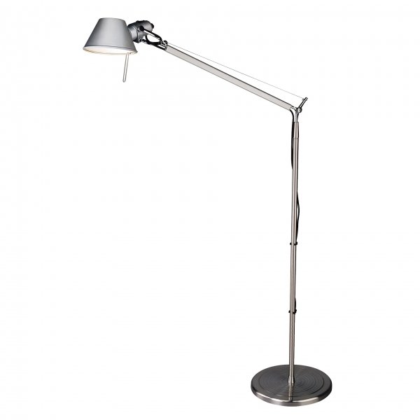 Торшер Tolomeo Lettura Halo Серебряный Торшер Tolomeo Lettura Halo Серебряный в Липецке | Loft Concept