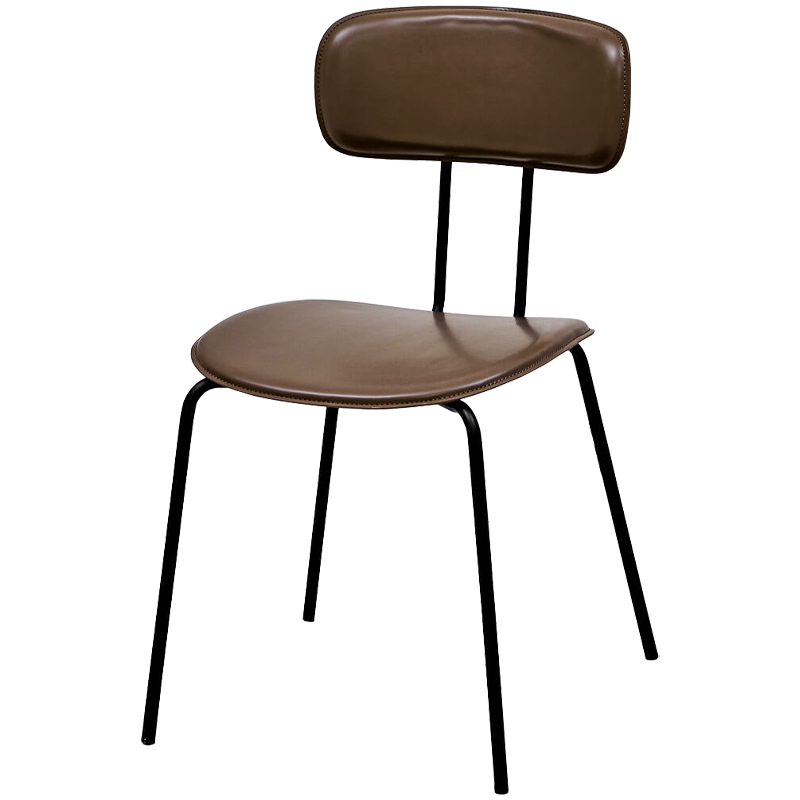 Стул Tyler Loft Stool brown Коричневый Черный Стул Tyler Loft Stool brown Коричневый Черный в Липецке | Loft Concept