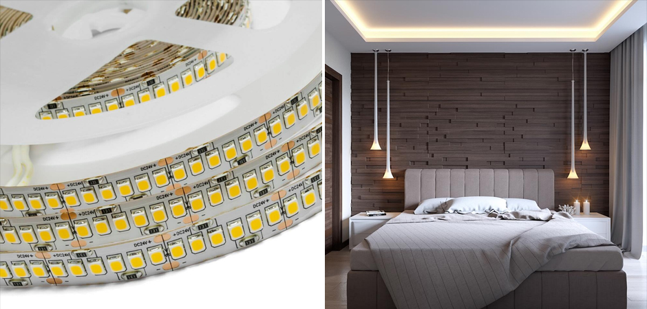 Светодиодная лента 26W/m 240Led/m 2835SMD теплый белый Светодиодная лента 26W/m 240Led/m 2835SMD теплый белый - Loft-Concept в Липецке