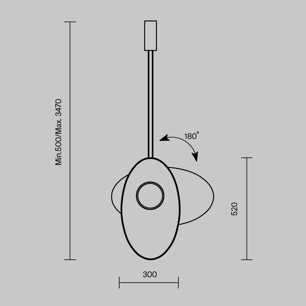 Подвесной светильник Evolution 3000К 9Вт в Липецке