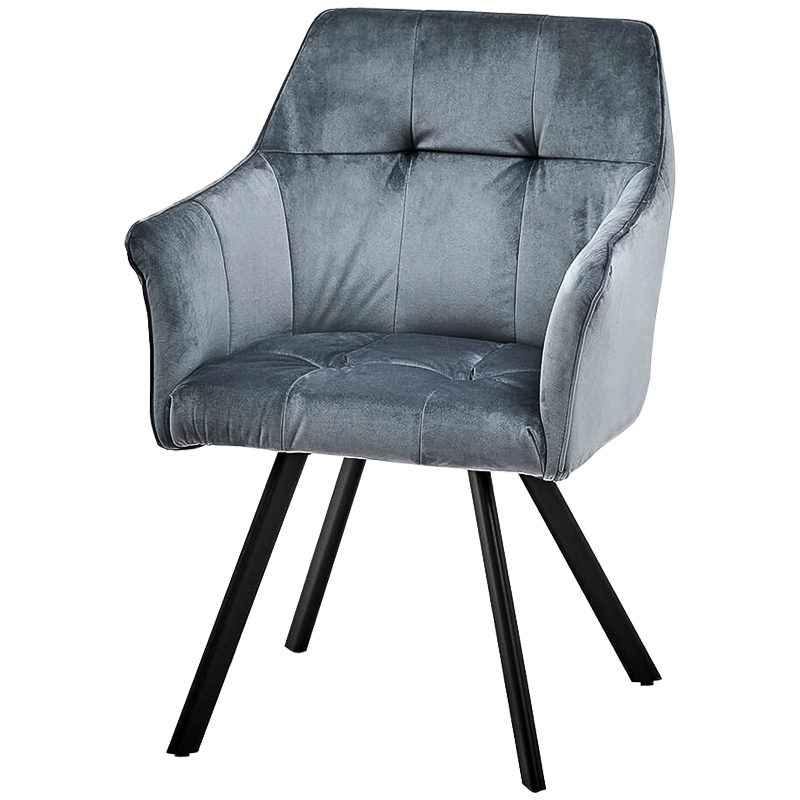 Стул Datie Stool Черный Серо-голубой Стул Datie Stool Черный Серо-голубой в Липецке | Loft Concept