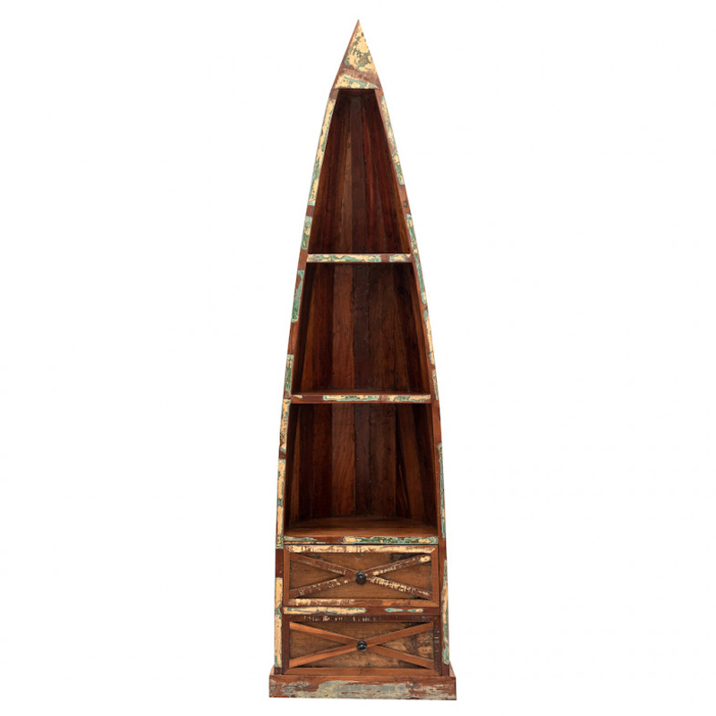 Стеллаж Old Boat Brown Коричневый Стеллаж Old Boat Brown Коричневый в Липецке | Loft Concept