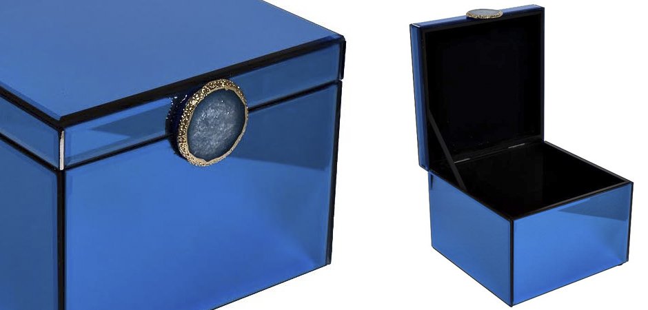 Шкатулка Blue Surprise Cube Шкатулка Blue Surprise Cube - Loft-Concept в Липецке