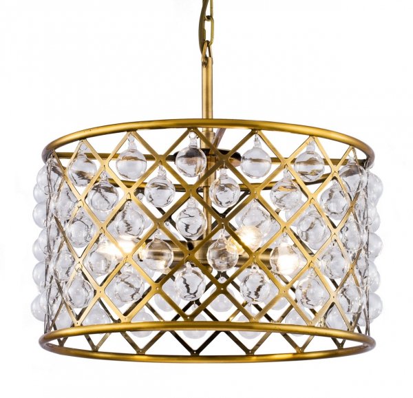 Люстра RH Spencer Hoop Chandelier 45 Brass Латунь Люстра RH Spencer Hoop Chandelier 45 Brass Латунь в Липецке | Loft Concept