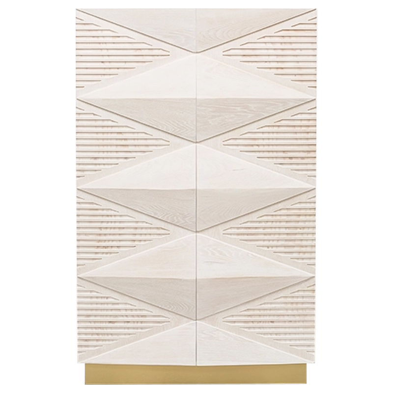 Шкаф INES ARMOIRE Бежевый Латунь Шкаф INES ARMOIRE Бежевый Латунь в Липецке | Loft Concept