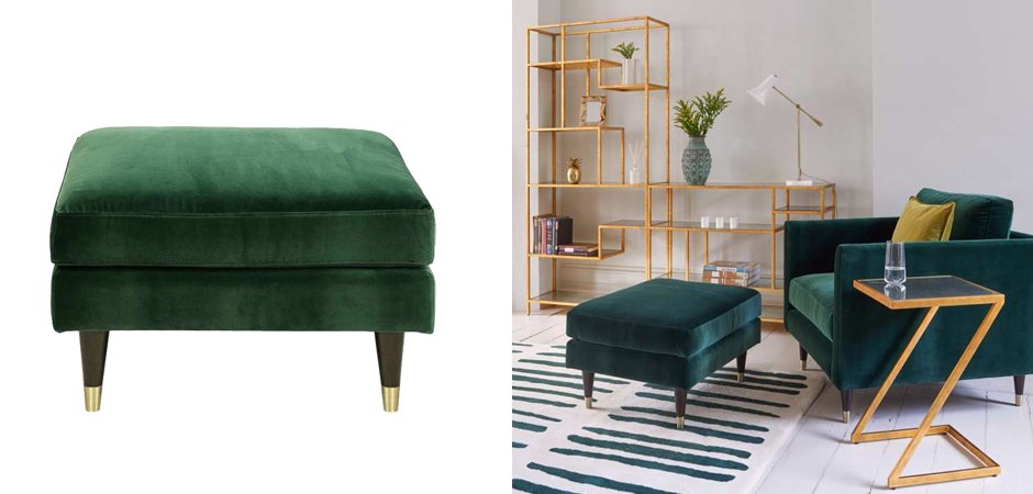 Пуф LIVING BY CHRISTIANE LEMIEUX Henry Footstool Пуф LIVING BY CHRISTIANE LEMIEUX Henry Footstool - Loft-Concept в Липецке