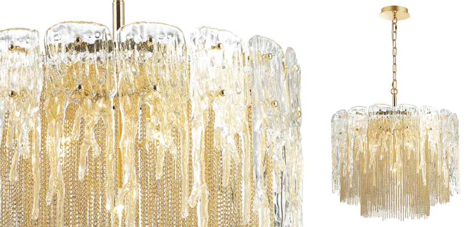 Люстра Ice and Gold Chains - Loft-Concept в Липецке