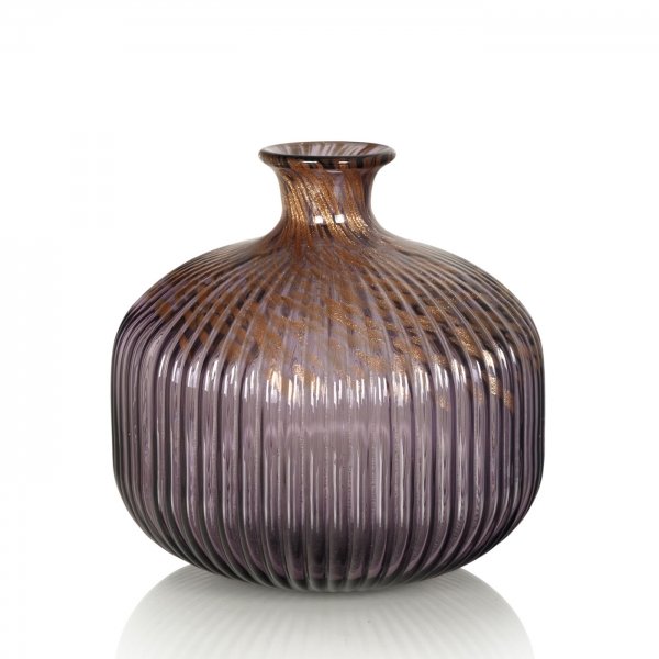 Стеклянная ваза Cellular Purple vase Прозрачный фиолетовый Стеклянная ваза Cellular Purple vase Прозрачный фиолетовый в Липецке | Loft Concept