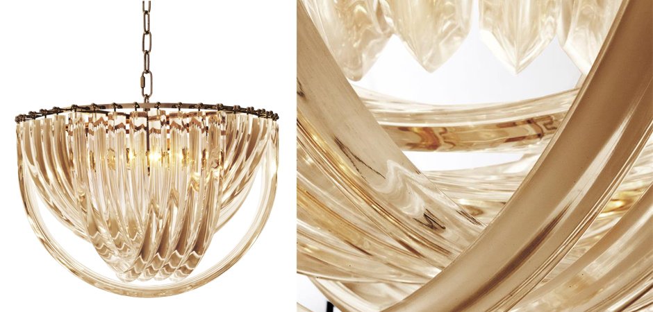 Люстра Chandelier Murano Champagne 50 Люстра Chandelier Murano Champagne 50 - Loft-Concept в Липецке