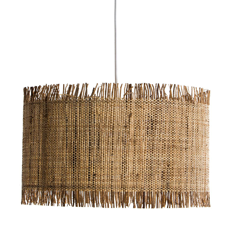Подвесной светильник Wicker Raffia Hanging lamp Коричневый Подвесной светильник Wicker Raffia Hanging lamp Коричневый в Липецке | Loft Concept