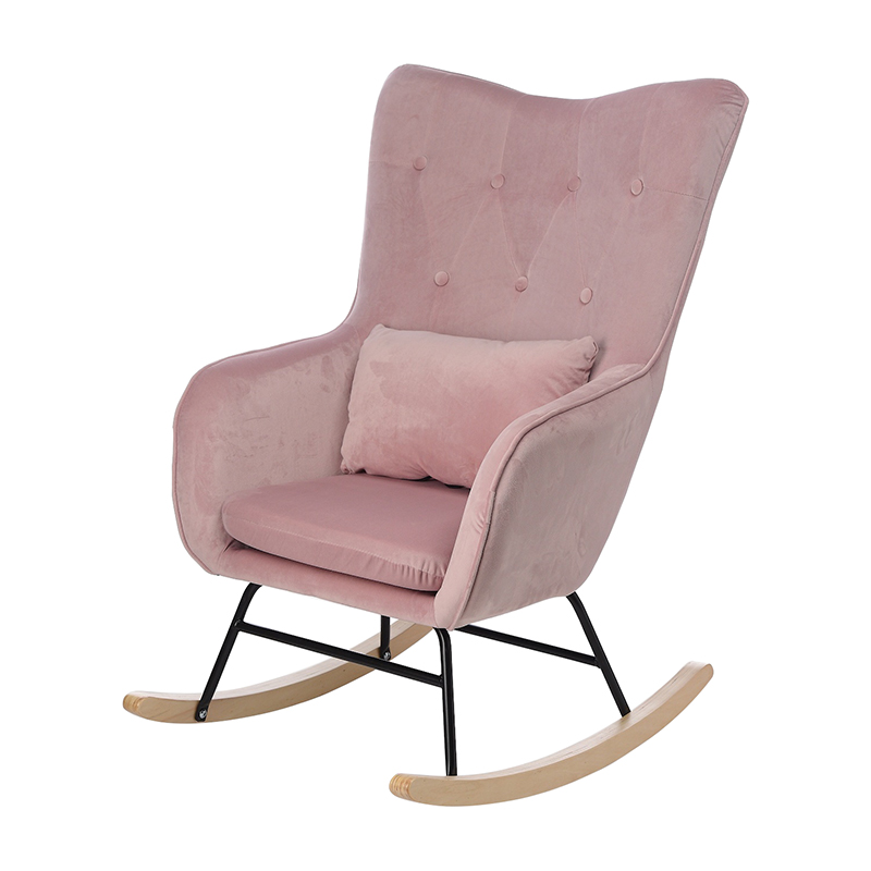 Кресло-качалка Lassily Pink Розовый Кресло-качалка Lassily Pink Розовый в Липецке | Loft Concept
