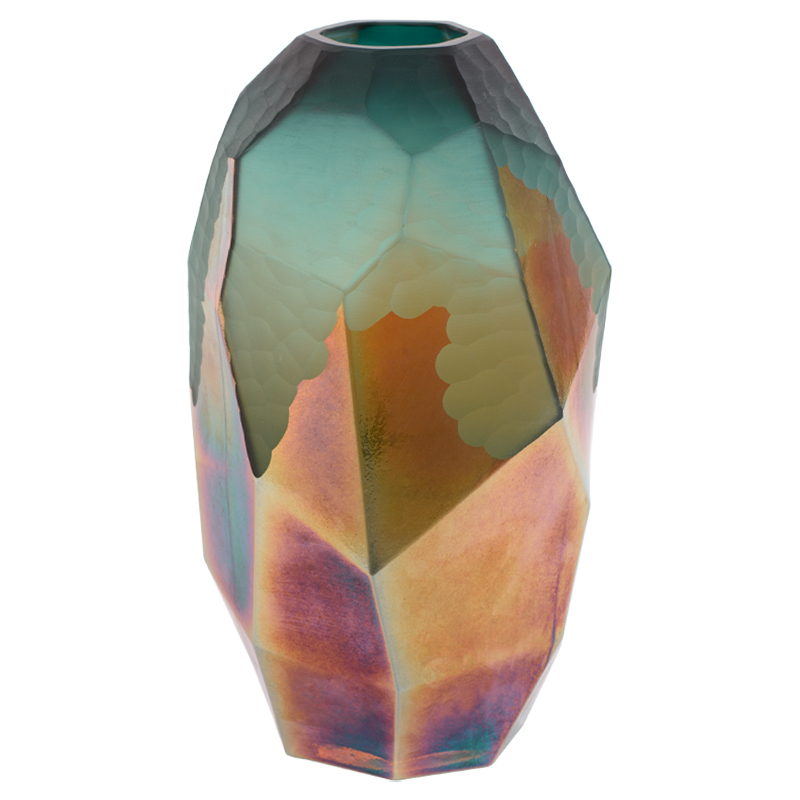 Ваза Polygonal Vase multi-colored Мульти Ваза Polygonal Vase multi-colored Мульти в Липецке | Loft Concept