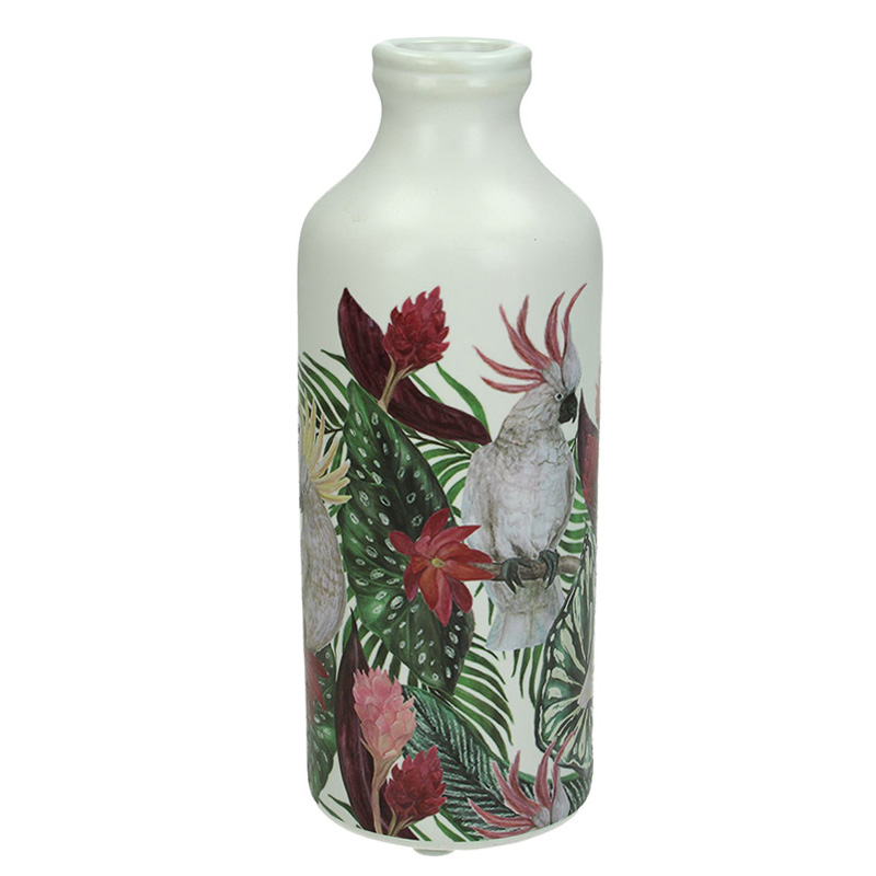 Ваза Exotic Garden Vase 18 Белый Мульти Ваза Exotic Garden Vase 18 Белый Мульти в Липецке | Loft Concept