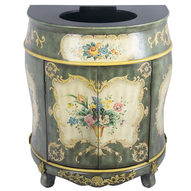 Тумба под раковину в стиле прованс Marceth nightstand Серый (Gray) Золотой Мульти Тумба под раковину в стиле прованс Marceth nightstand Серый (Gray) Золотой Мульти в Липецке | Loft Concept
