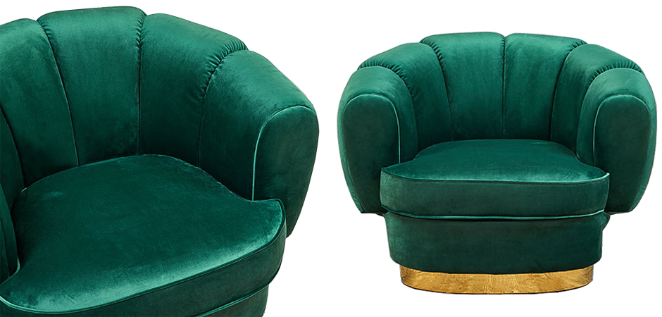 Кресло Emerald Softness Armchair Кресло Emerald Softness Armchair - Loft-Concept в Липецке