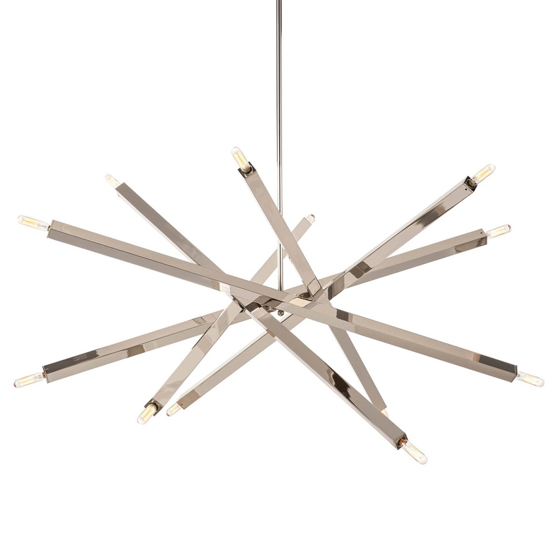 Люстра Blathmac Silver Chandelier Серебряный Люстра Blathmac Silver Chandelier Серебряный в Липецке | Loft Concept