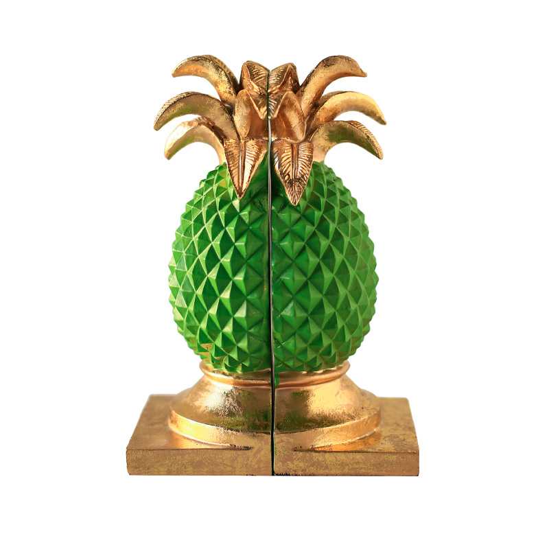 Держатель для книг Green Pineapple Book Holder Зеленый Золотой Держатель для книг Green Pineapple Book Holder Зеленый Золотой в Липецке | Loft Concept