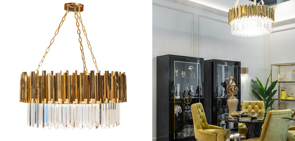 Люстра Empire Suspension Single Circle Люстра Empire Suspension Single Circle - Loft-Concept в Липецке