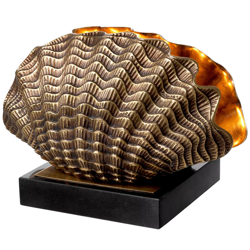 Настольная лампа Eichholtz Table Lamp Burbank Латунь Черный Настольная лампа Eichholtz Table Lamp Burbank Латунь Черный в Липецке | Loft Concept