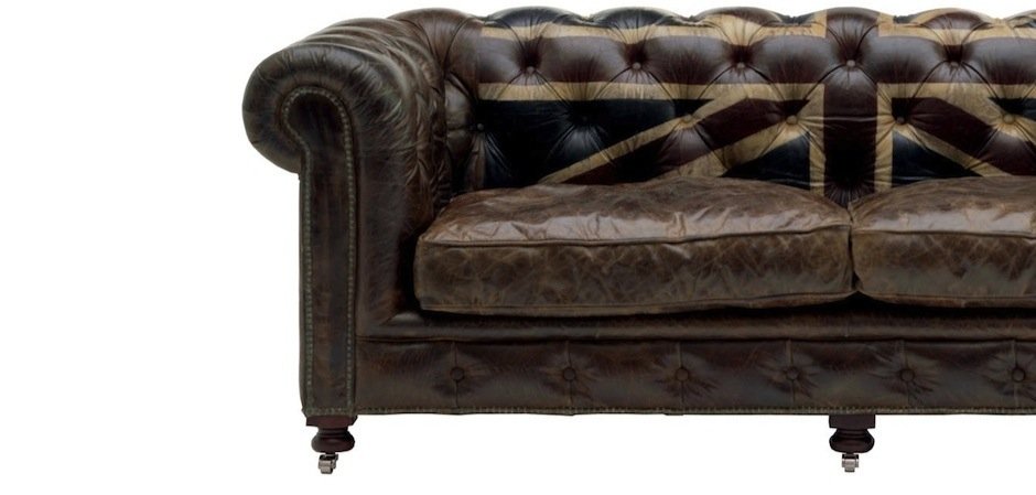 Диван Chesterfield Rebel Sofa Union Jack Andrew Martin Диван Chesterfield Rebel Sofa Union Jack Andrew Martin - Loft-Concept в Липецке