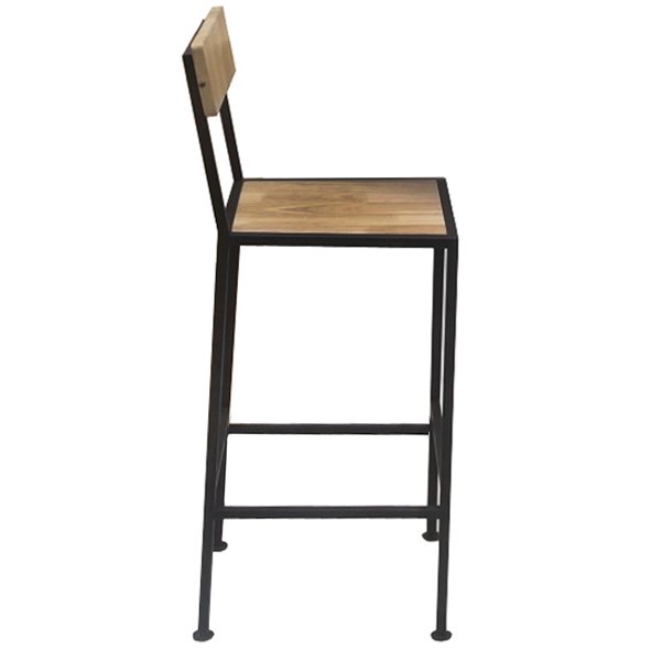 Барный стул Kraft Loft bar stool Коричневый Черный Барный стул Kraft Loft bar stool Коричневый Черный в Липецке | Loft Concept