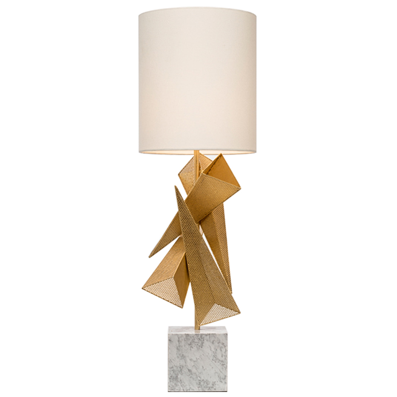 Настольная лампа Shine by S.H.O TRYSTAN TABLE LAMP Золотой Серый Молочный Настольная лампа Shine by S.H.O TRYSTAN TABLE LAMP Золотой Серый Молочный в Липецке | Loft Concept