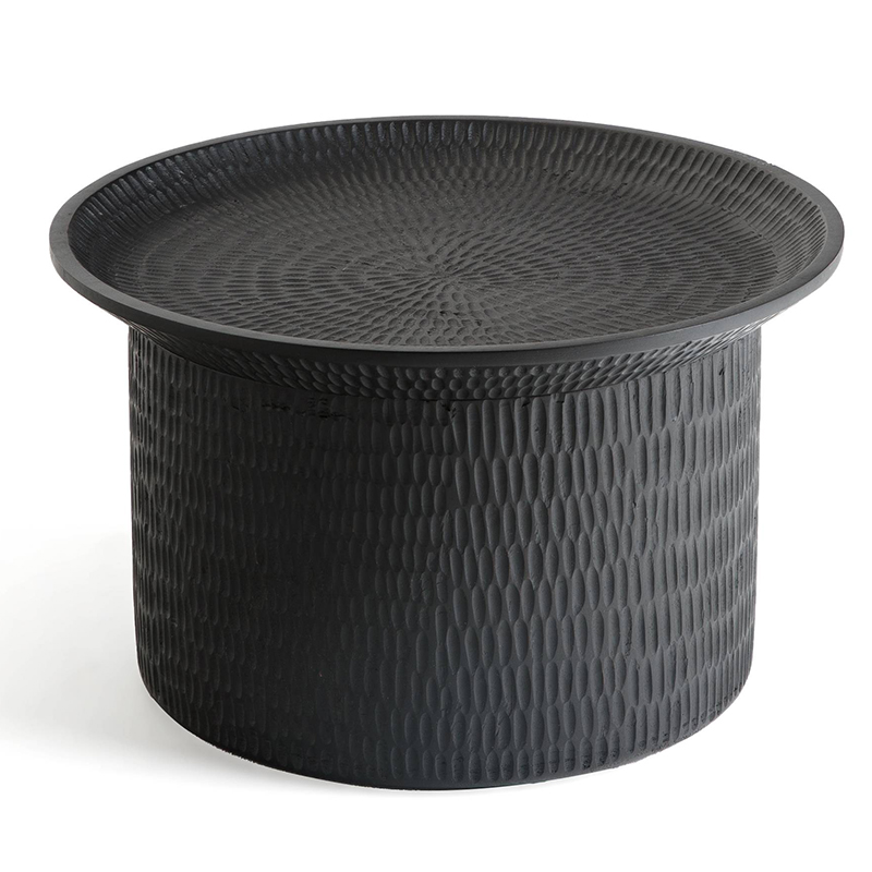 Кофейный стол Mordred Mango Black Coffee Table Черный Кофейный стол Mordred Mango Black Coffee Table Черный в Липецке | Loft Concept