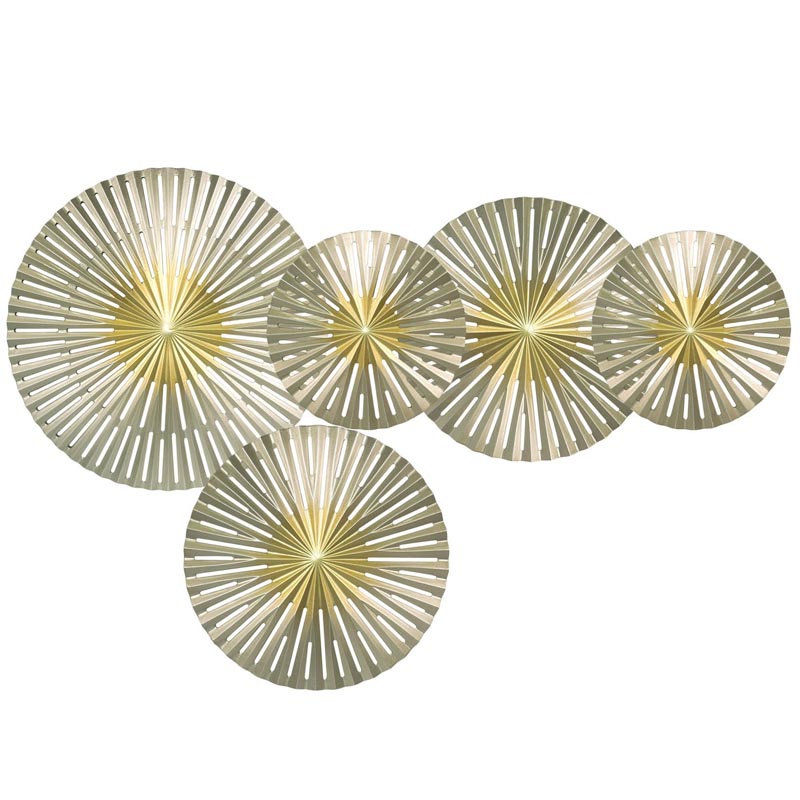 Арт-объект Apollo Gold and Silver Wall Plaque Disc gap 5 Золотой Серебряный Арт-объект Apollo Gold and Silver Wall Plaque Disc gap 5 Золотой Серебряный в Липецке | Loft Concept