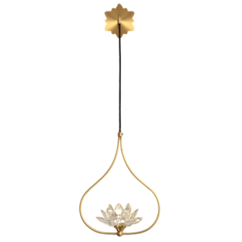 Бра Хрустальный Цветок Лотоса Lotus flower Wall Clear Glass B Латунь Прозрачное Стекло Бра Хрустальный Цветок Лотоса Lotus flower Wall Clear Glass B Латунь Прозрачное Стекло в Липецке | Loft Concept