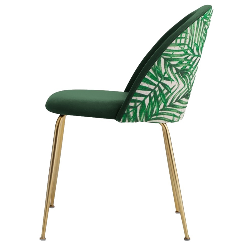 Tropical Leaves Chair Стул тропические листья Зеленый Золотой Tropical Leaves Chair Стул тропические листья Зеленый Золотой в Липецке | Loft Concept