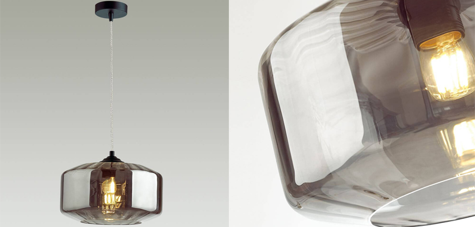 Подвесной светильник Multicolored Glass Smoky Подвесной светильник Multicolored Glass Smoky - Loft-Concept в Липецке