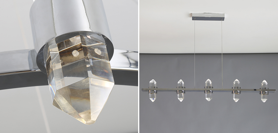 Люстра large Crystal Line Chromium Люстра large Crystal Line Chromium - Loft-Concept в Липецке
