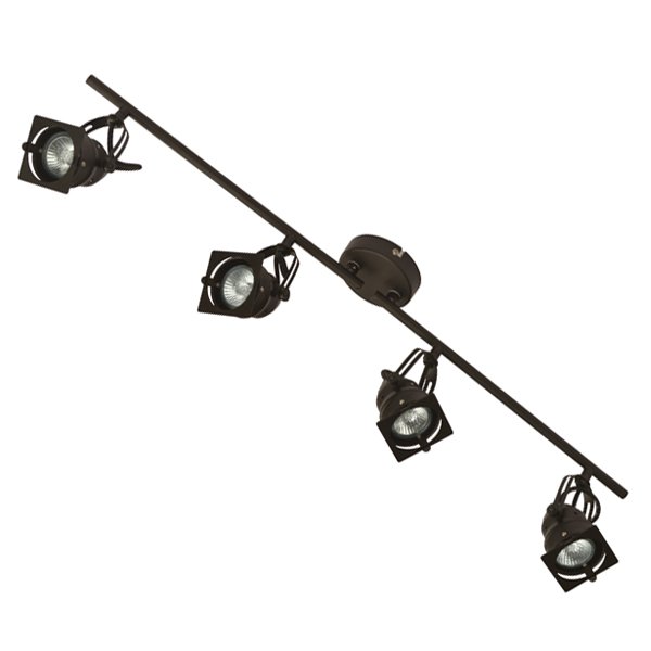Спот Loft spotlight black four Черный матовый Спот Loft spotlight black four Черный матовый в Липецке | Loft Concept