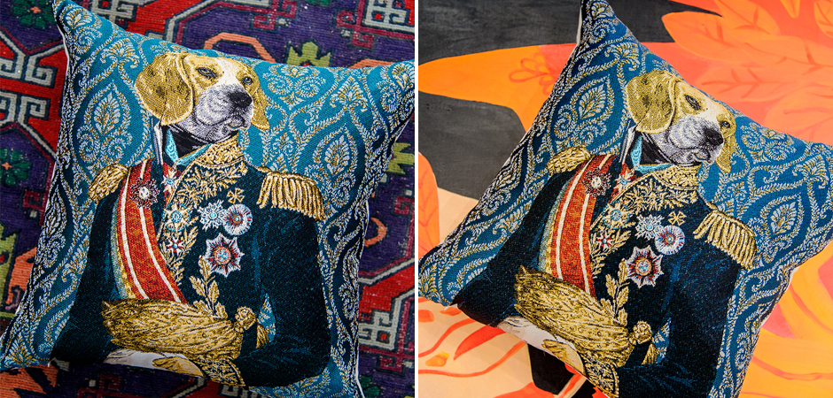 Декоративная подушка Emperor Dog Декоративная подушка Emperor Dog - Loft-Concept в Липецке