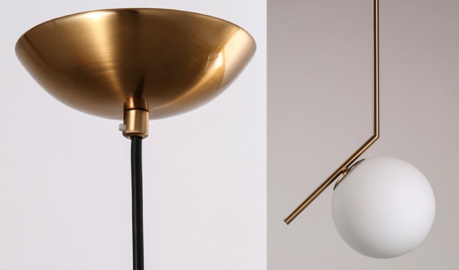 Светильник Flos IC Lighting Pendant brass Family Светильник Flos IC Lighting Pendant brass Family - Loft-Concept в Липецке