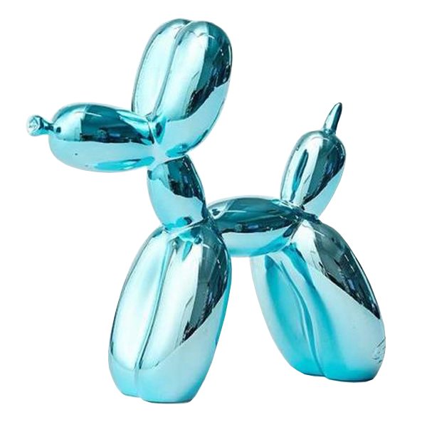 Статуэтка Jeff Koons Balloon Dog Turquoise Бирюзовый Статуэтка Jeff Koons Balloon Dog Turquoise Бирюзовый в Липецке | Loft Concept