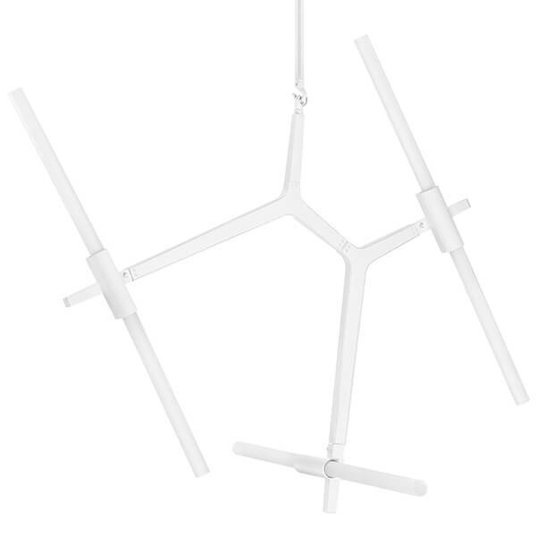 Люстра Агнес Chandelier White 6 Белый в Липецке | Loft Concept 