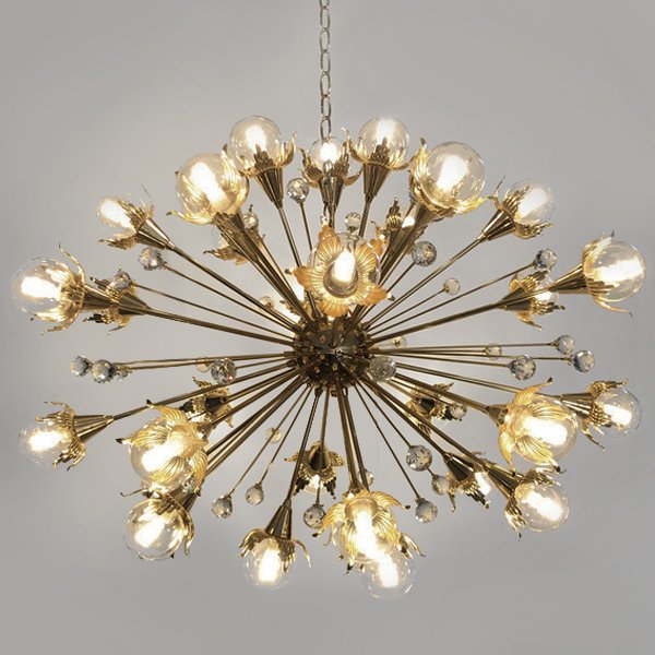 Люстра Jonathan Adler GIANT SPUTNIK CHANDELIER Латунь Люстра Jonathan Adler GIANT SPUTNIK CHANDELIER Латунь в Липецке | Loft Concept