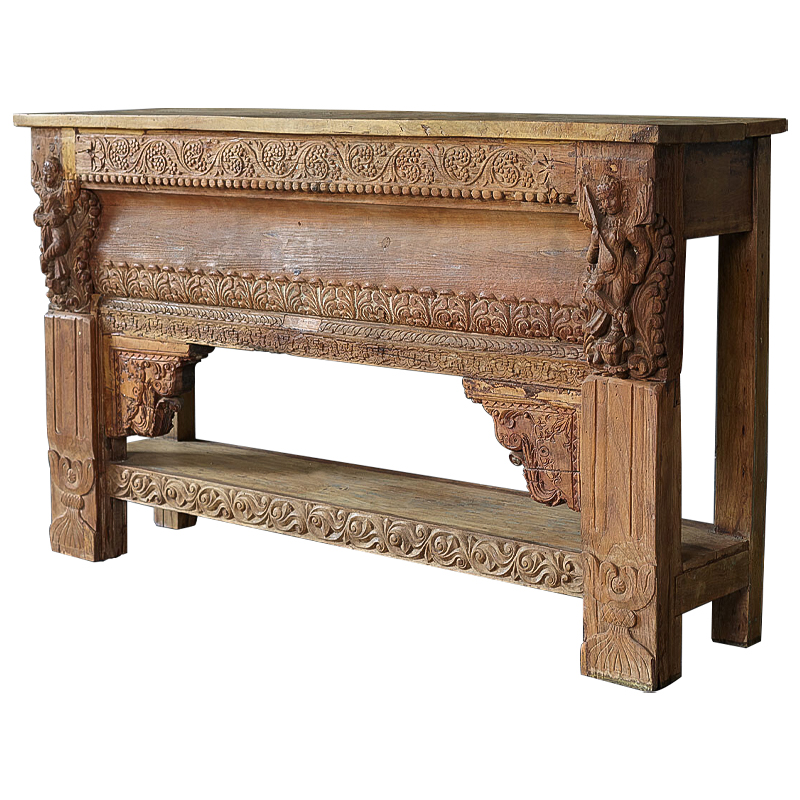 Консоль Sathwik Console Древесина Консоль Sathwik Console Древесина в Липецке | Loft Concept