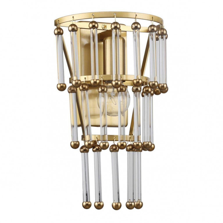 Бра Restoration Hardware Luciano Wall Lamp Латунь Прозрачный Бра Restoration Hardware Luciano Wall Lamp Латунь Прозрачный в Липецке | Loft Concept