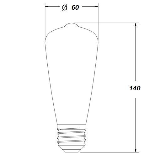 Лампочка Loft Edison Retro Bulb №1 Лампочка Loft Edison Retro Bulb №1 в Липецке