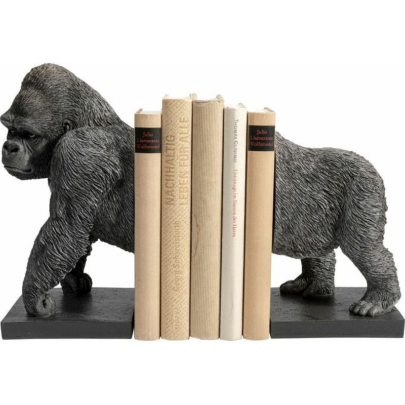 Держатель для книг King Kong Books Серый Бежевый Держатель для книг King Kong Books Серый Бежевый в Липецке | Loft Concept