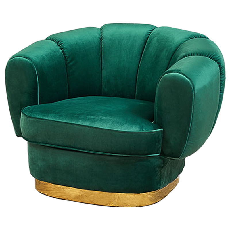 Кресло Emerald Softness Armchair Изумрудный Глянцевое золото Кресло Emerald Softness Armchair Изумрудный Глянцевое золото в Липецке | Loft Concept