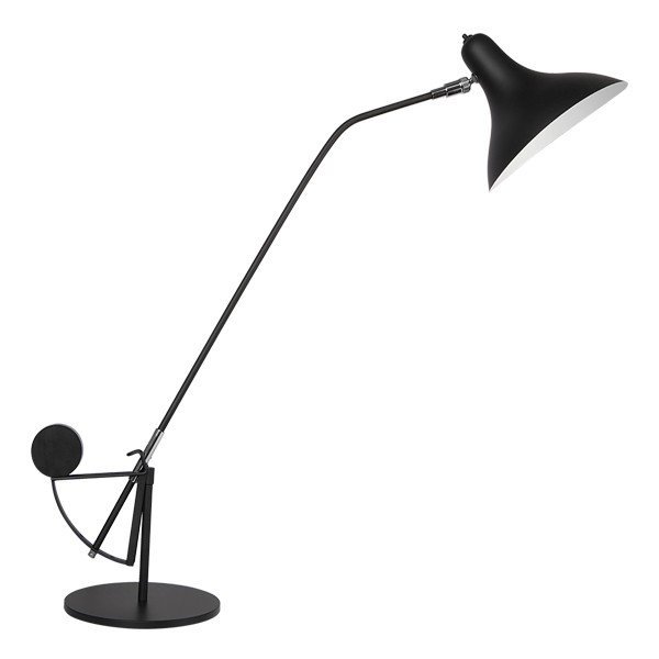 Настольная лампа Lampara Table Lamp Черный Белый Настольная лампа Lampara Table Lamp Черный Белый в Липецке | Loft Concept